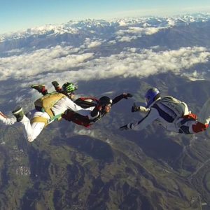Réserver un saut d'initiation à Tallard Gap, hautes alpes SKY-LIVE