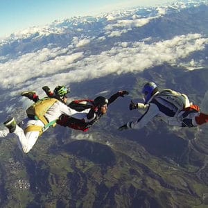 Saut en parachute : cadeau saut initiation Tallard Gap